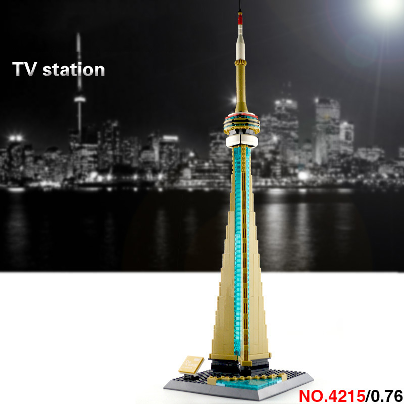 Kids Toys Canada - Nowoczesna Architektura Toronto Kanada Kreatywny Model