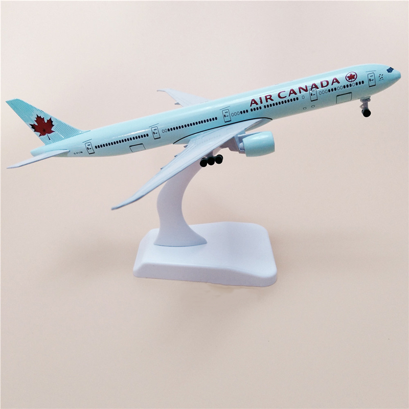 Kids Toys Canada - 20CM Air Canada Boeing B777 samolot