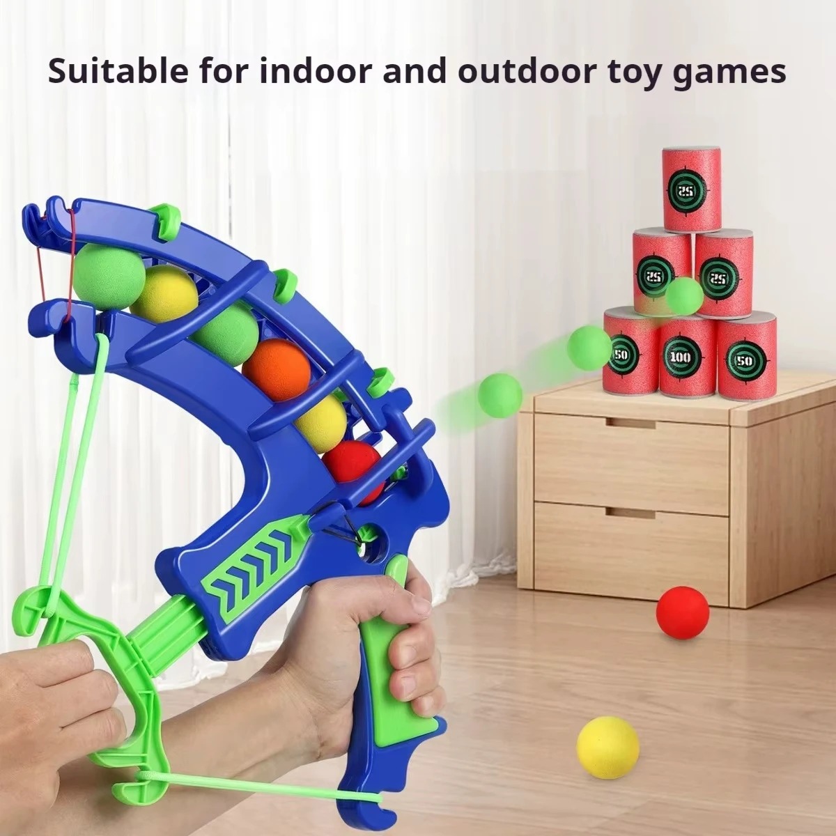 Bubble Machine Outdoor - Zabawka dla dzieci: Proca sportowa, pistolet