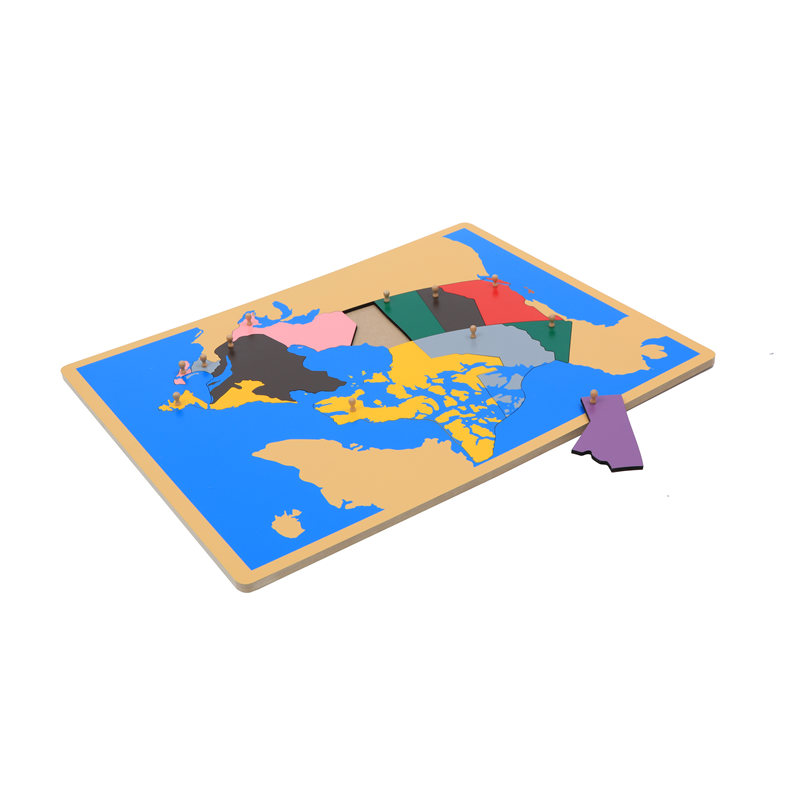 Drewniane puzzle mapy Kanady M – Kids Toys Canada recenzja i cena