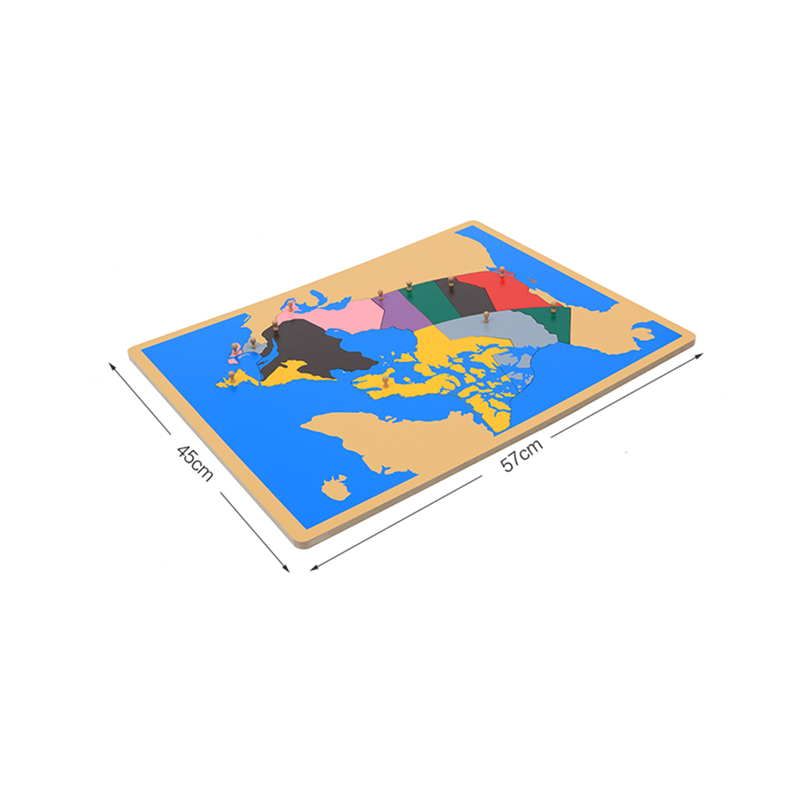 Drewniane puzzle mapy Kanady M – Kids Toys Canada recenzja i cena