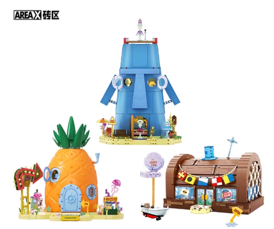 Klocki Areax Spongebob Bikini  – Kids Xbox Toys recenzja i cena