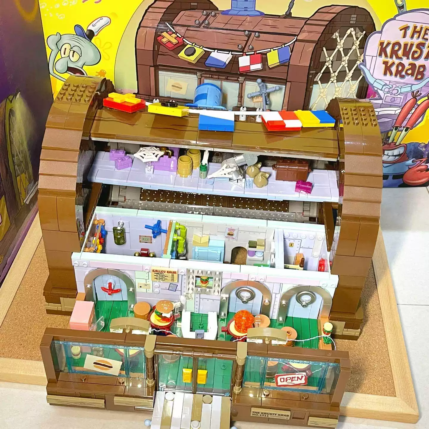Zestaw klocków Spongebob Krust – Kids Xbox Toys recenzja i cena