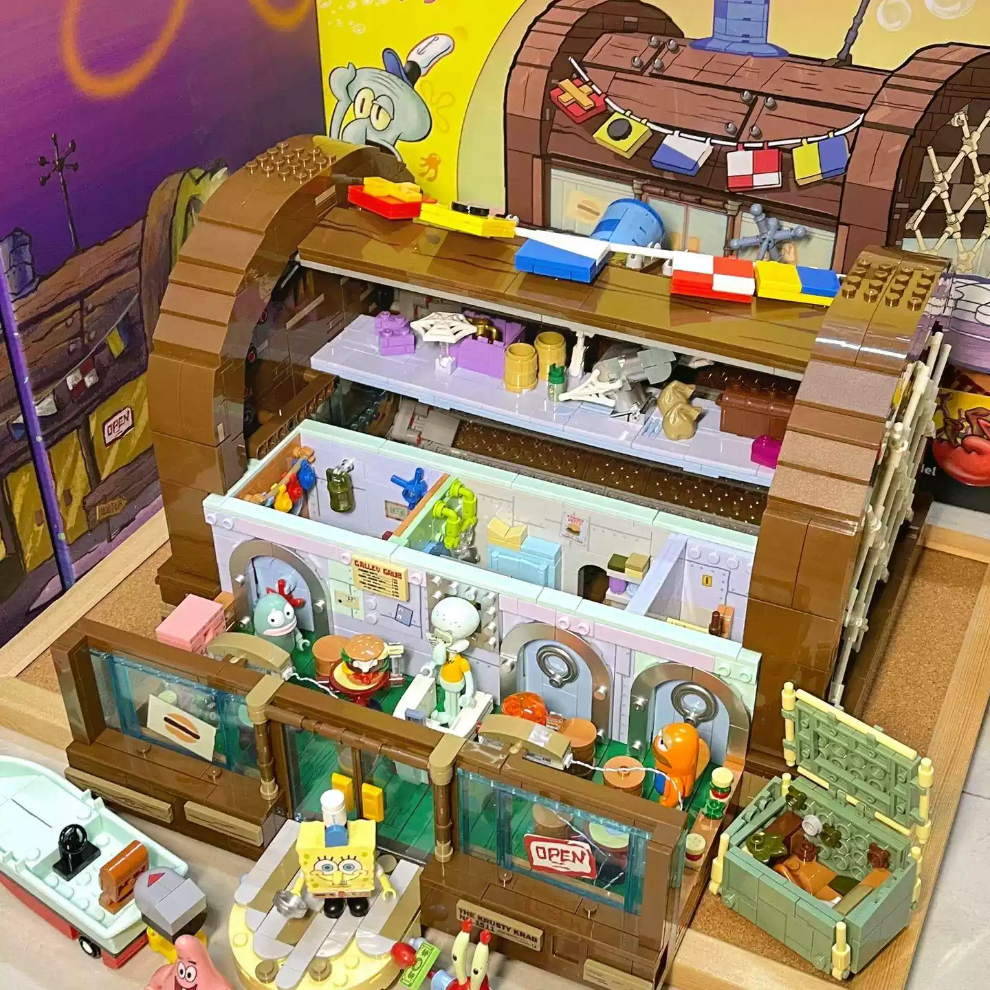 Zestaw klocków Spongebob Krust – Kids Xbox Toys recenzja i cena