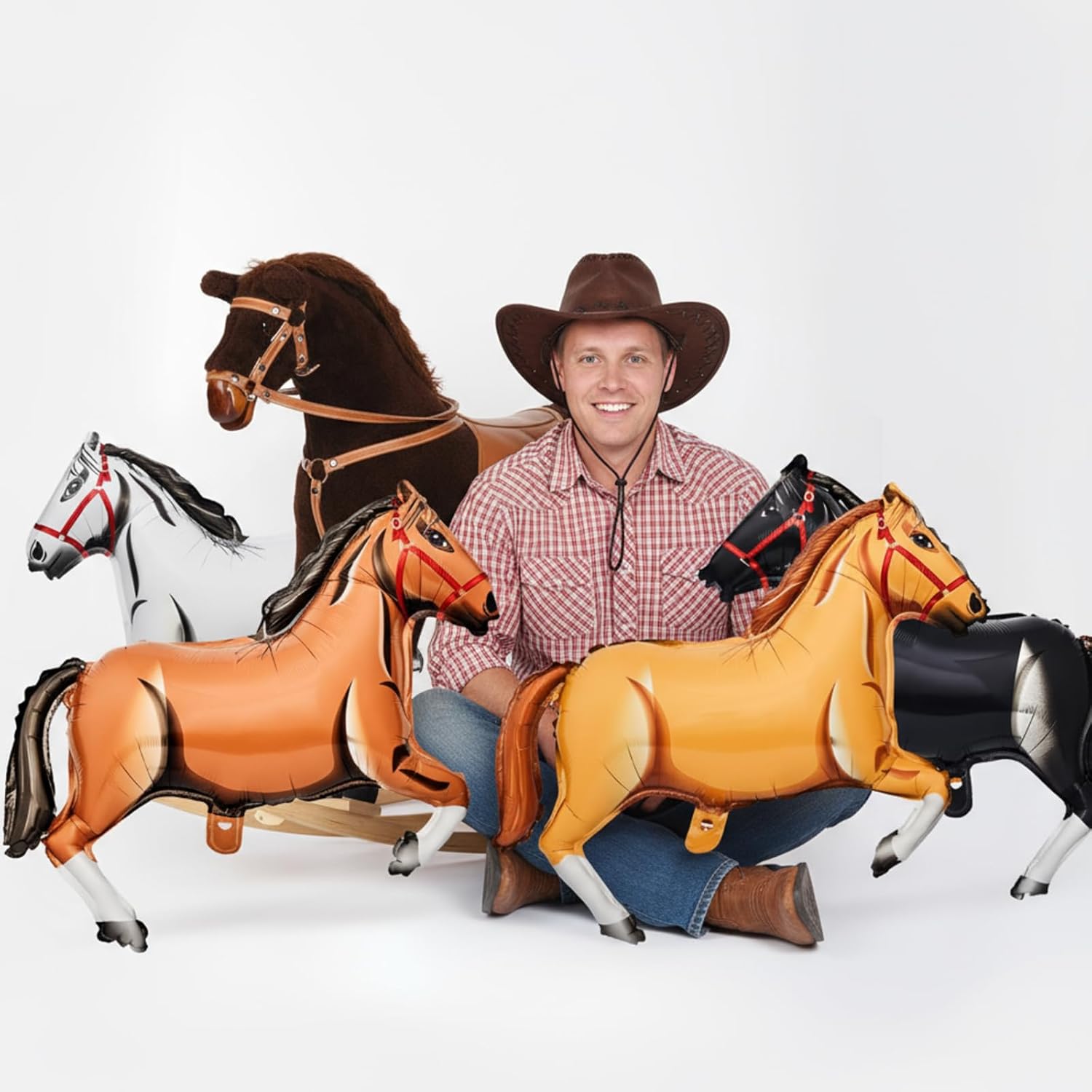 Balon foliowy w kształcie koni – Kids Toys Horse recenzja i cena