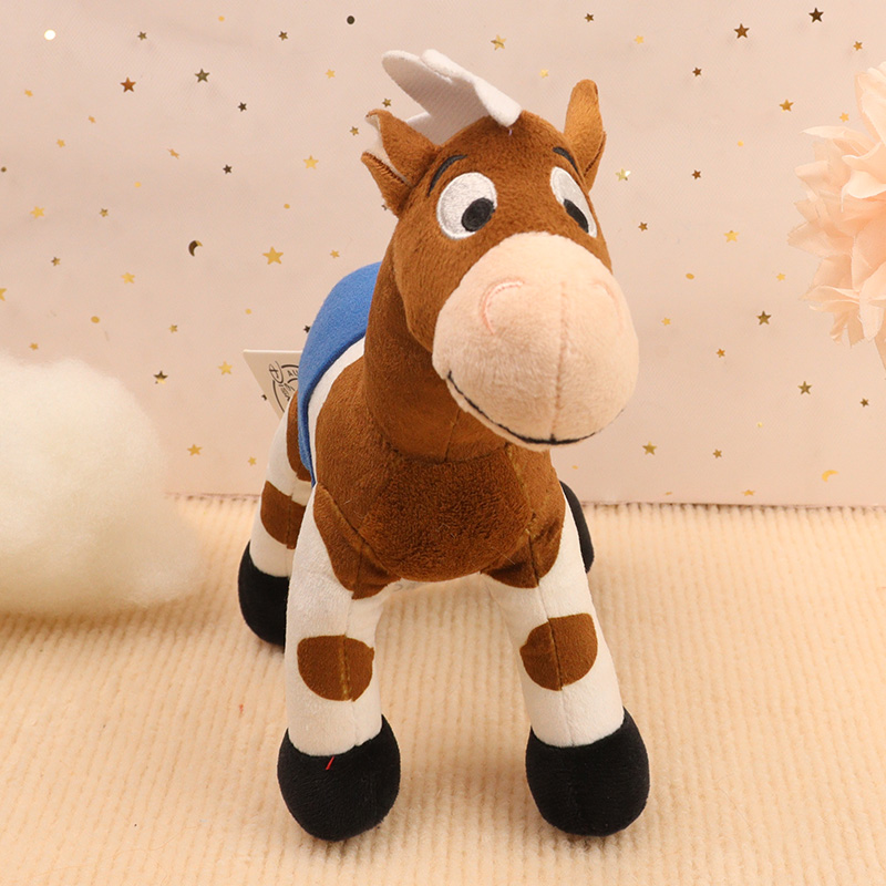 Pluszowe zabawki konie Bullsey – Kids Toys Horse recenzja i cena