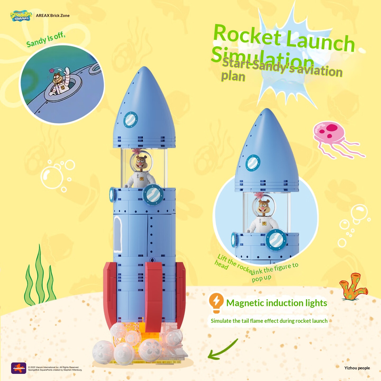 Zestaw Klocków Spongebob Sandy – Kids Xbox Toys recenzja i cena